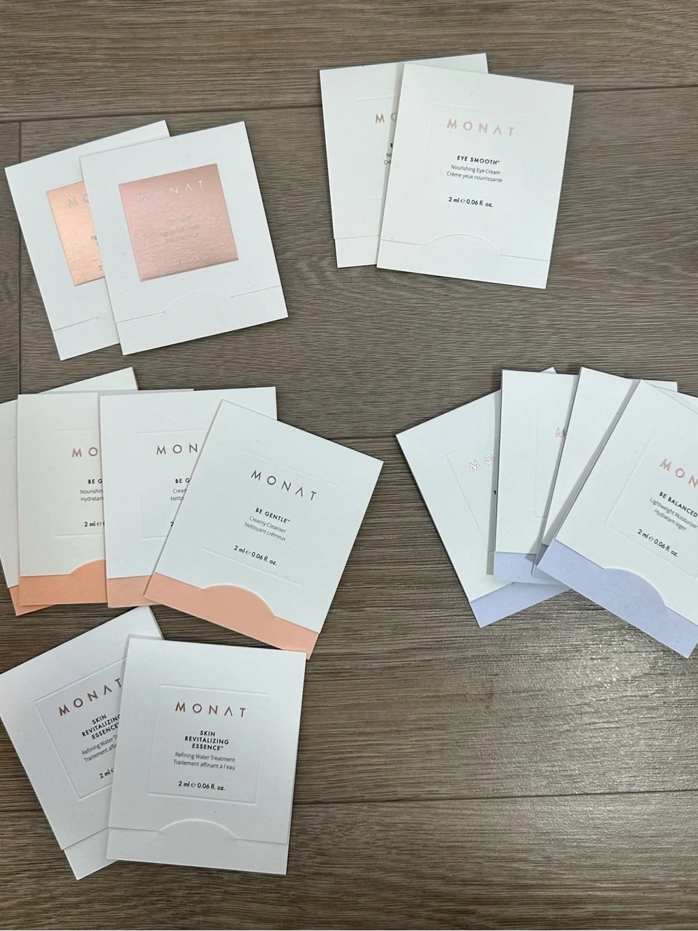 Monat Samples all brand new
